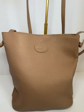 M.I.L.A Jackie Grain Leather Crossbody Bag